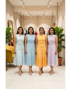 Tiered Midi Dress